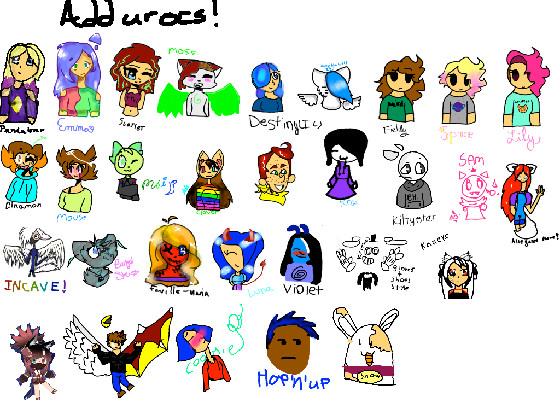 Add ur ocs! 1 1 1 1