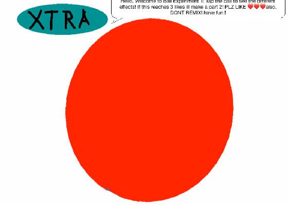 Ball Experiment 1!