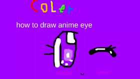 how to draw anime eye