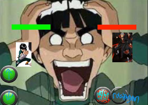 hidan vs rock lee