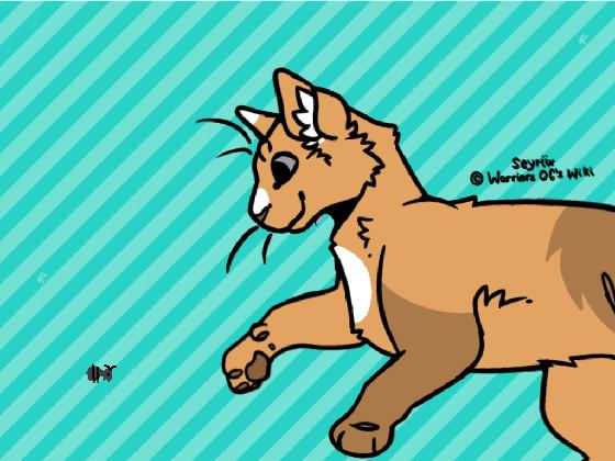 Warrior cat finds a bug
