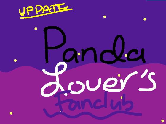 Panda Lover’s Fanclub! Member of the week: SophiSylvie 1