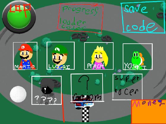Mario Kart 2.0save codes