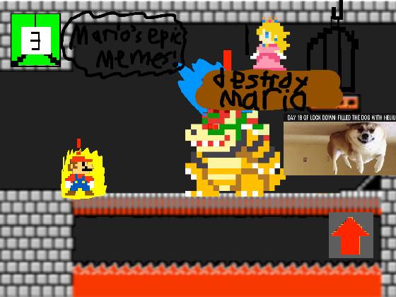 Mario’s epic memes.