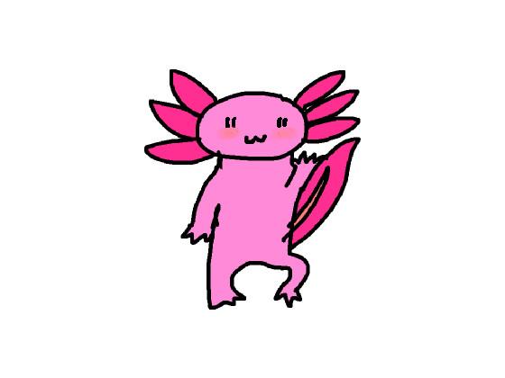 super cute Axolotyl