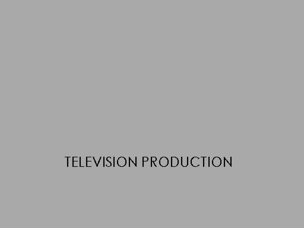 API Television Production (Tynker Remake) 1