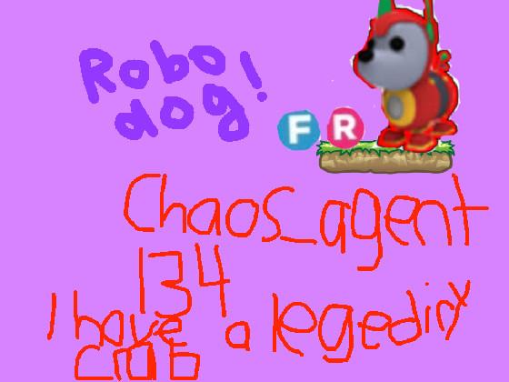 Trading fr robo dog! 1