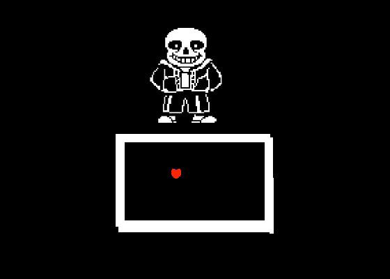 UNDERTALE FIGHT WITH SANS 1 1