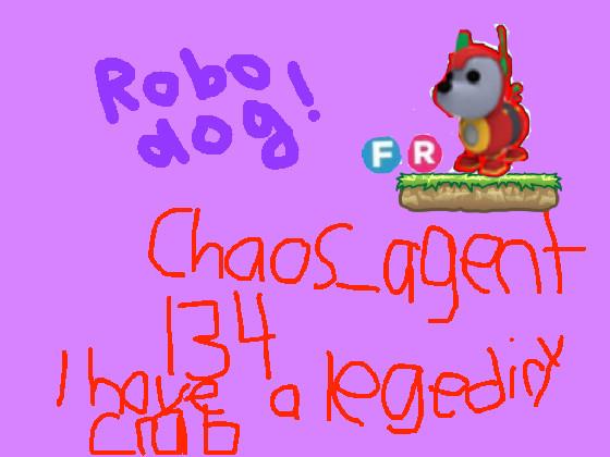 Trading fr robo dog! 1 1