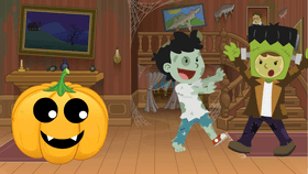 Decorate a Pumpkin and Background!