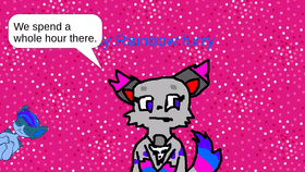 Talking with Rainbow furry!
