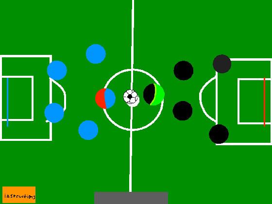 Soccer Blue vs Black