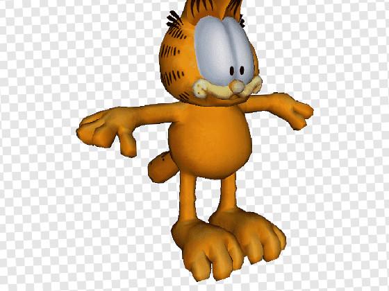 stare at Garfield he is coming for youuuu 1