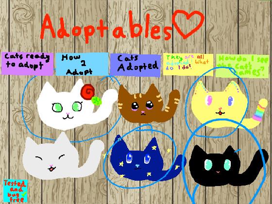 Adoptables♡ 1 1 1 1
