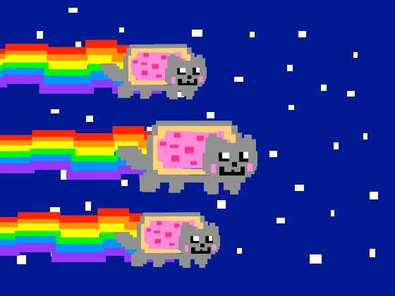 Nyan Cat x3