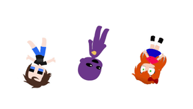 THE AFTON FAMILY SPINNNING!! (i cant find michael)