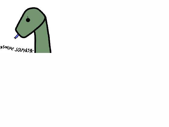 a snake drawing (dont steal pls)