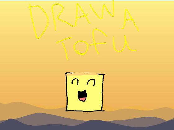 How to draw a tofu