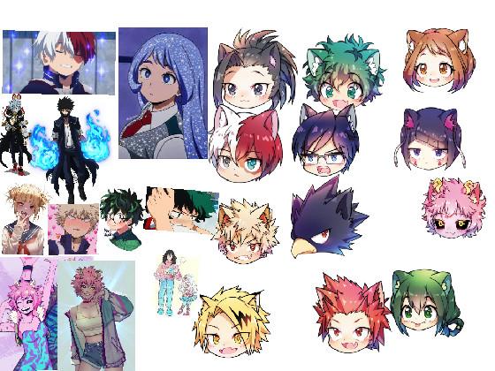 my hero academia as cats 1