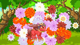 Flower Power dragon princess