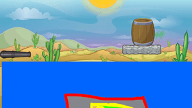 Barrel Blast cat frame