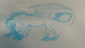 My drawing of an IceWing