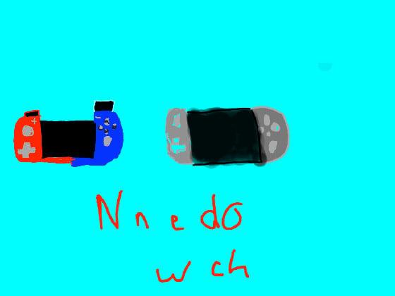 My drawings of a Nintendo Swich