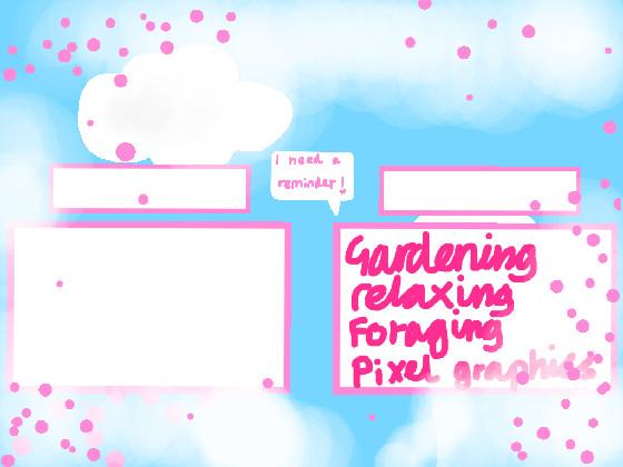 Blossom Field idea board