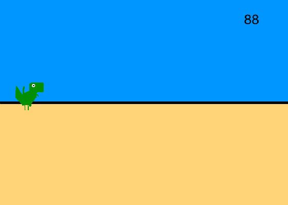 No Internet Dino Game (Color)