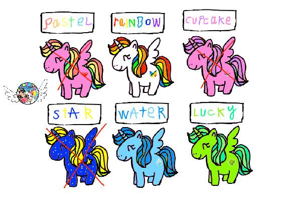 Unicorn adoptables!  1
