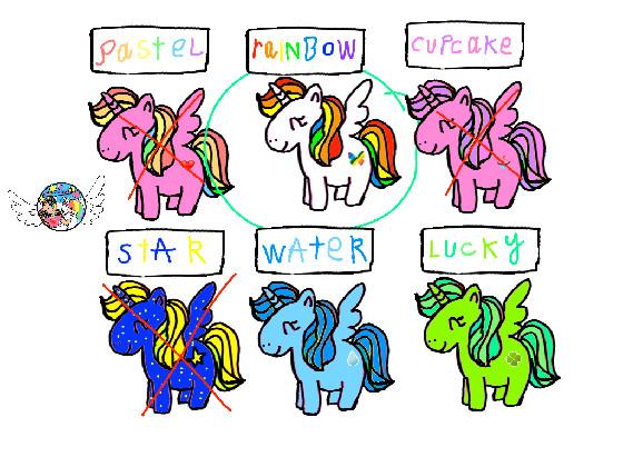 Unicorn adoptables!  1 1