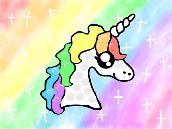 Unicorn Pop-It! By : Nina 1 1