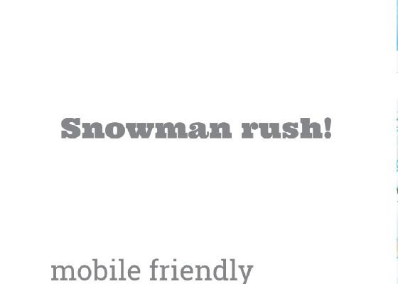 snowman rush v1.0