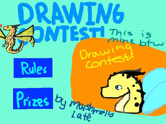 Drawing Contest! by marshmello late