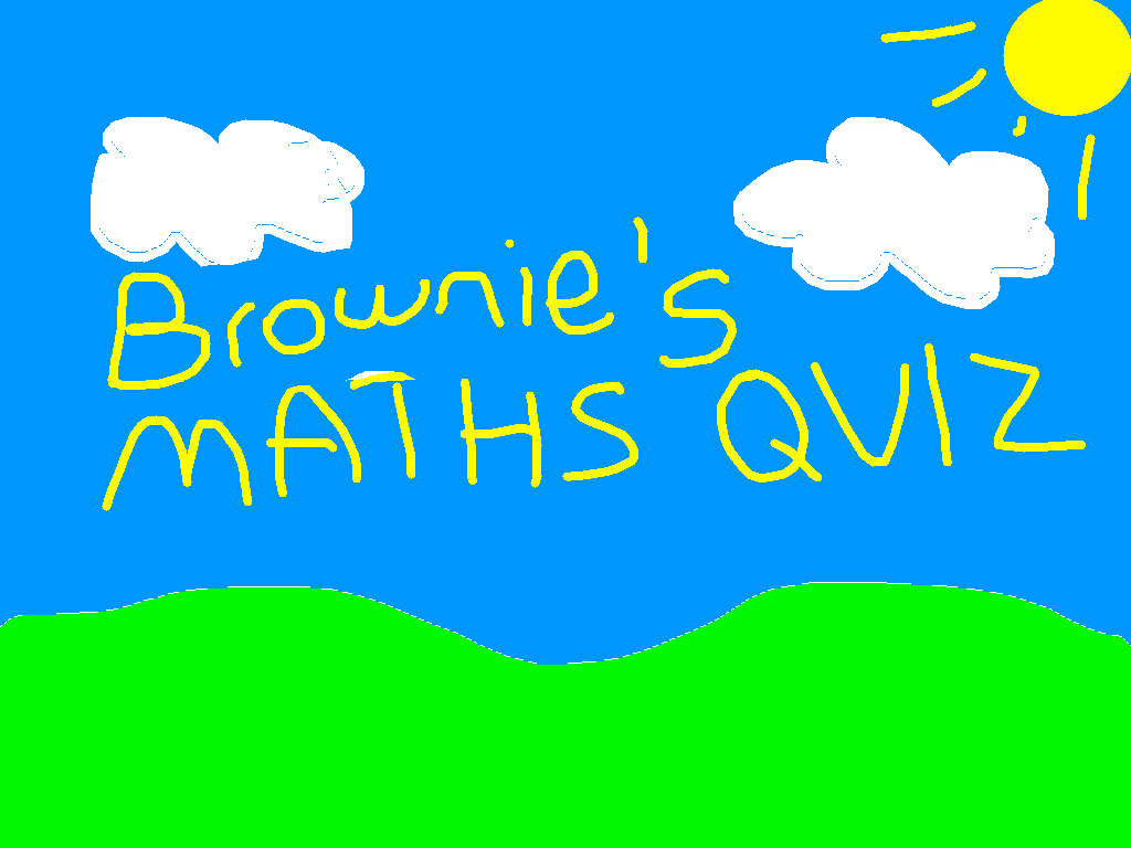 Brownie’s Maths Quiz 2
