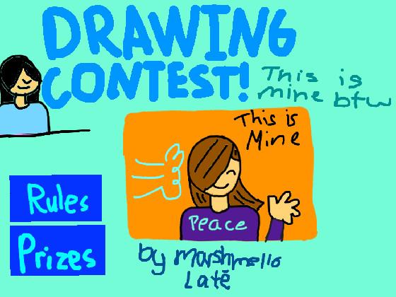 Drawing Contest! by marshmello late 1