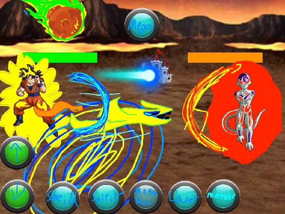 goku vs freeza SUPER SAIAN