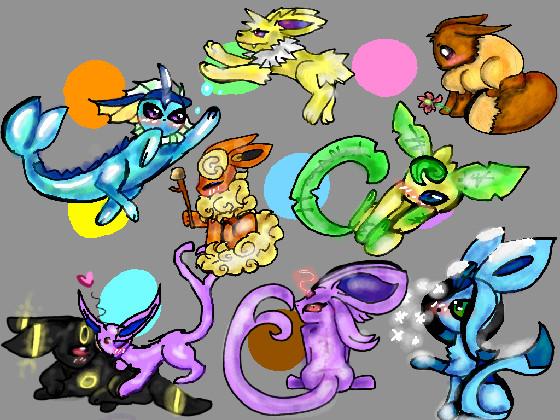 eeveelution fanart! 1