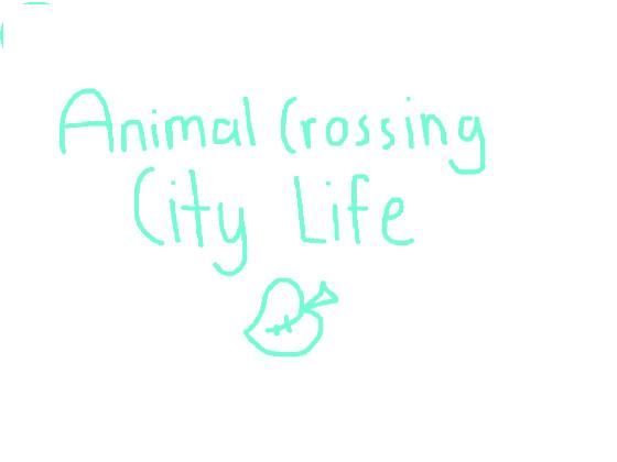 Animal Crossing city life