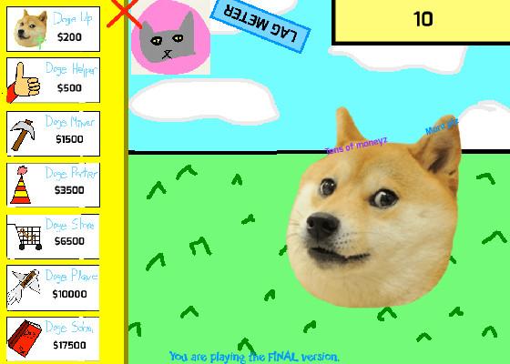 Doge Clicking simulator! 1 1 1