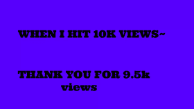When I hit 10k!