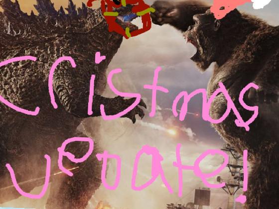 godzilla vs kong cristmas!