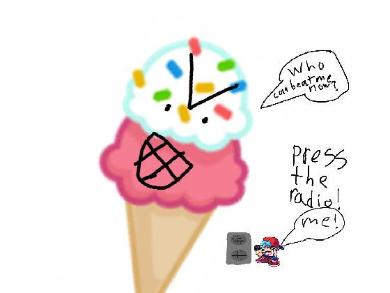 theres nothing to defeat the evil ice cream