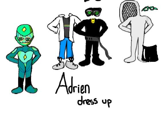 Adrien dress up