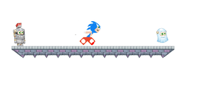 push sonic the hedgehog