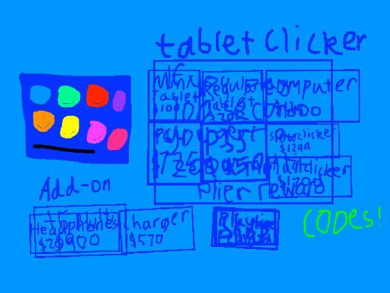 tablet clicker Update 8
