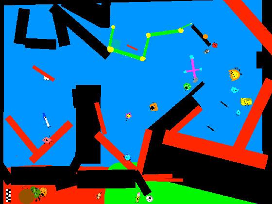 BFDI MARBLE RACE 1 2