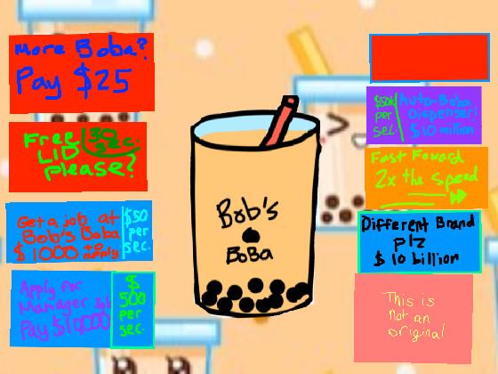 Who want Bob’s Boba 