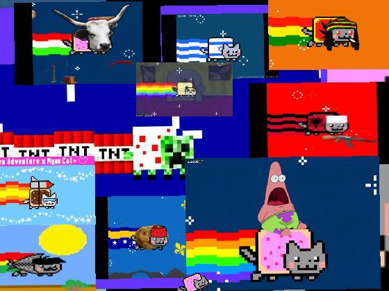 flappy cat(nyan version)  1