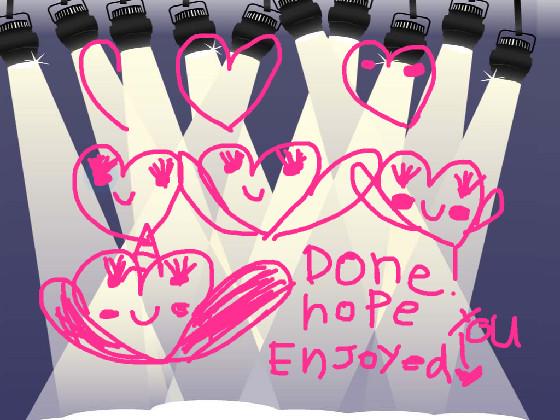 How to draw a cute hart